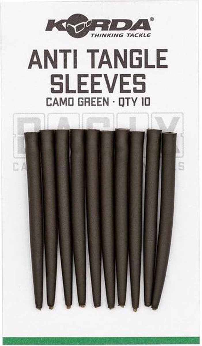 Korda Basix Anti Tangle Sleeves - Groen