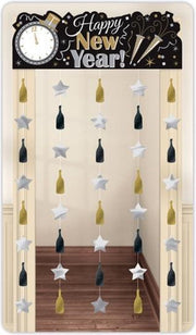 Happy New Year Deurgordijn 195cm