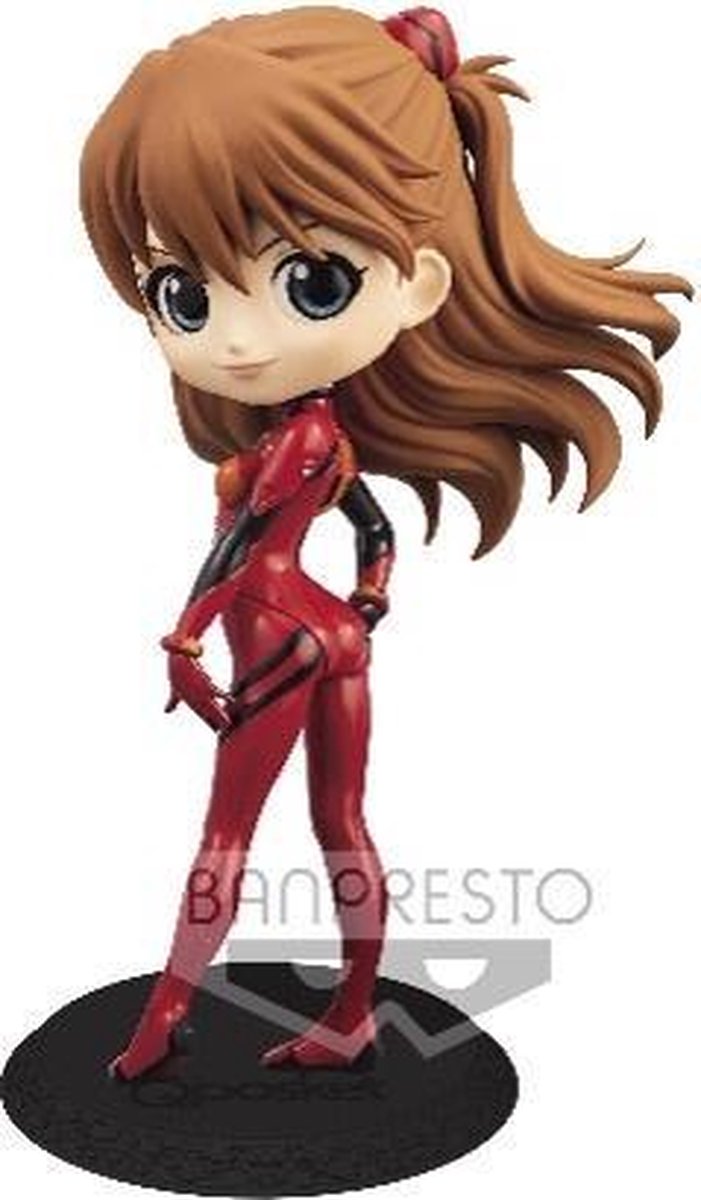 Evangelion Movie Q posket Asuka Shikinami Langley Plugsuit Figure 14cm