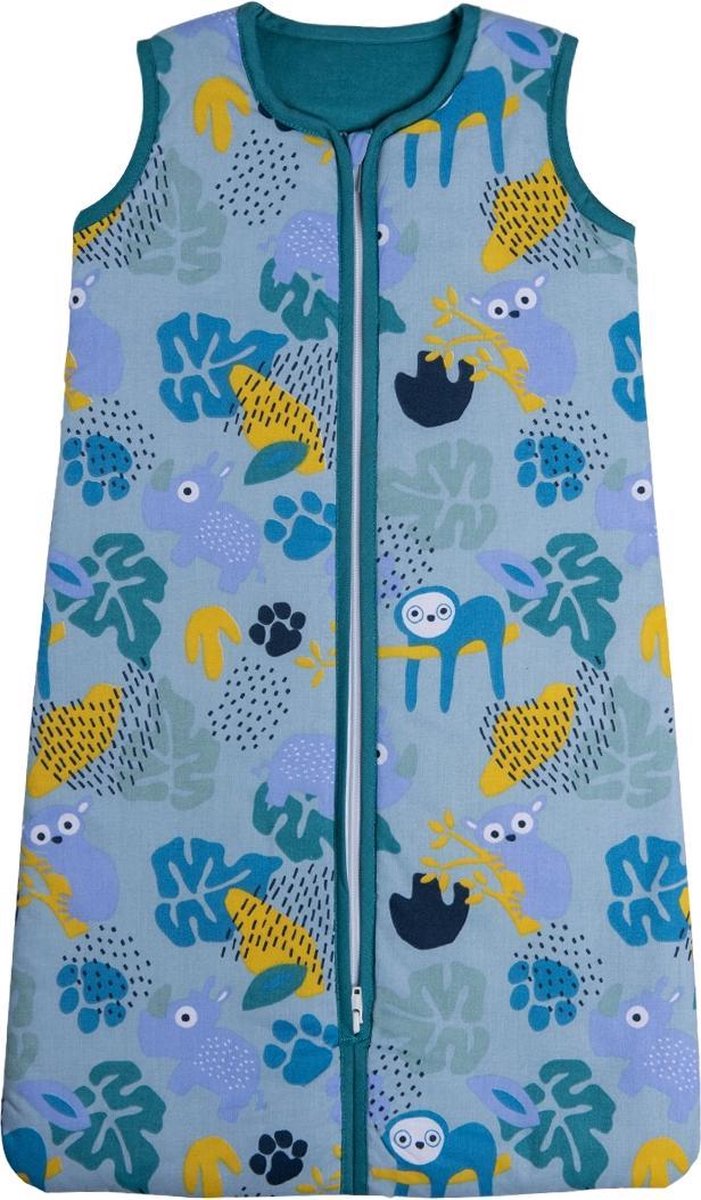 WINTER SLAAPZAK MAAT 90cm JUNGLE DUSK | GROEN