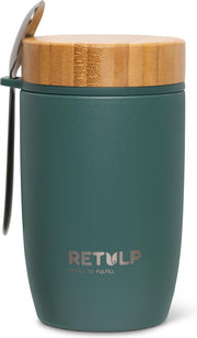 Retulp Big Mug - Thermos - Lunchbox - 500 ml - RVS - Premium Green