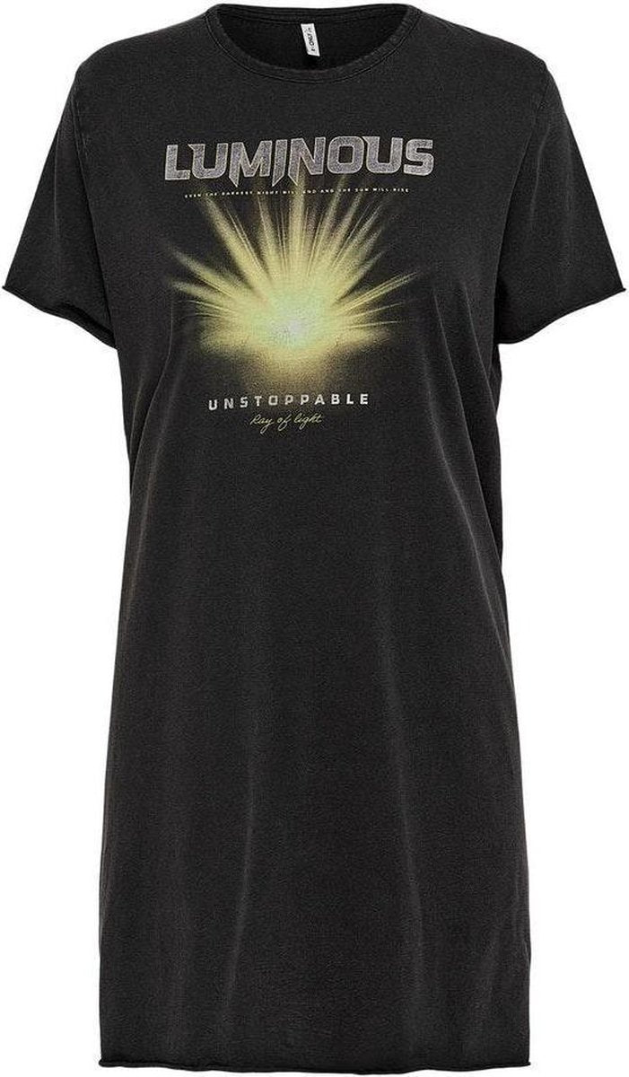 Onllucy Life Dress S/s Box Jrs 15231611 Black/luminous