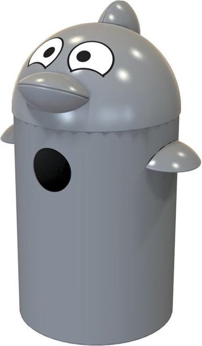 DolphinBuddy avfalbak gmeaakt van kunststof 55 ltr
