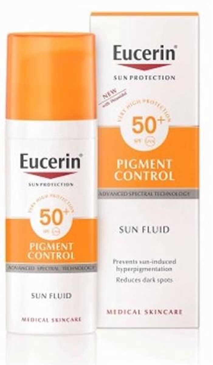 Eucerin Sun Protection Fluid Pigment Control SPF50 - 50 ml