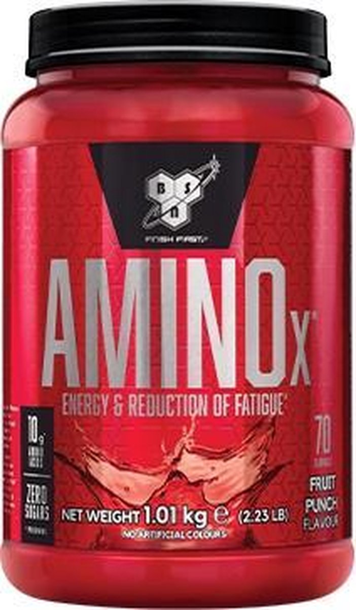 BSN Amino X - Aminozuren - Fruit Punch - 1015 gram (70 doseringen)