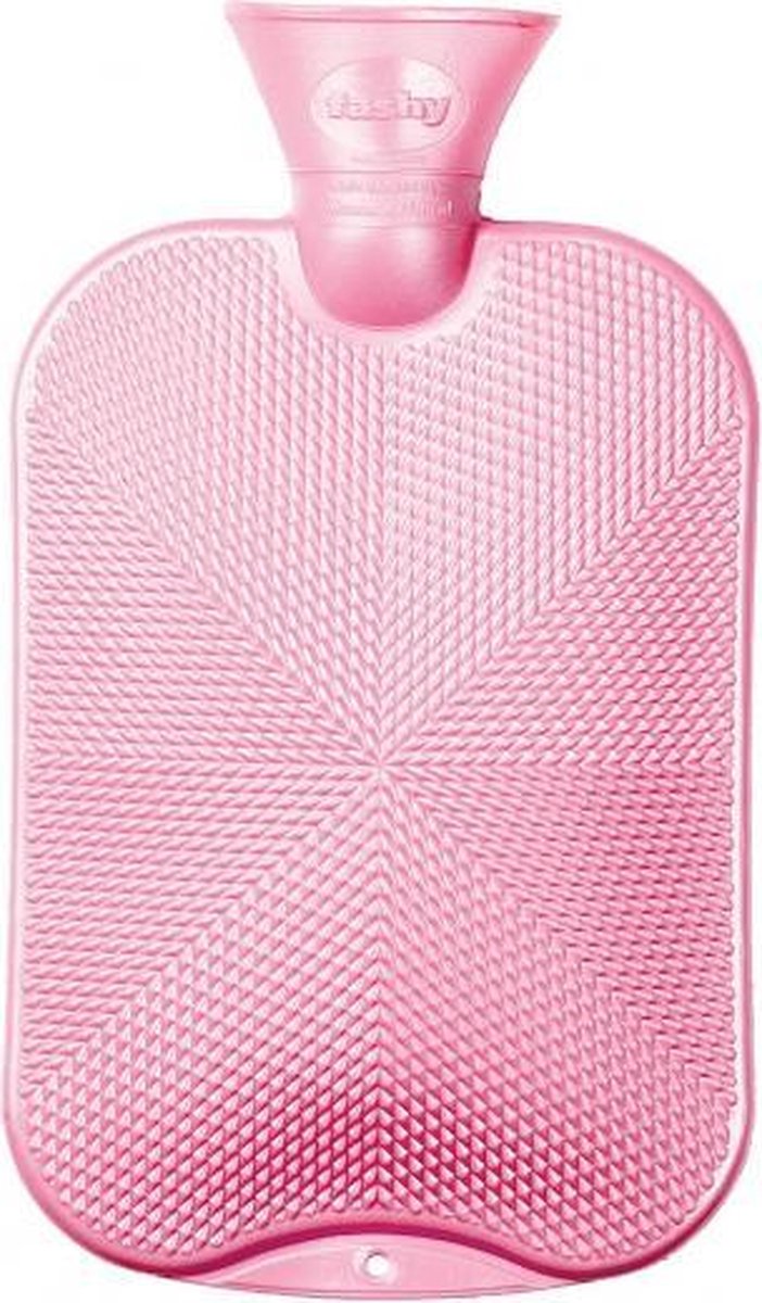 Fashy warm water kruik - roze parelmoer