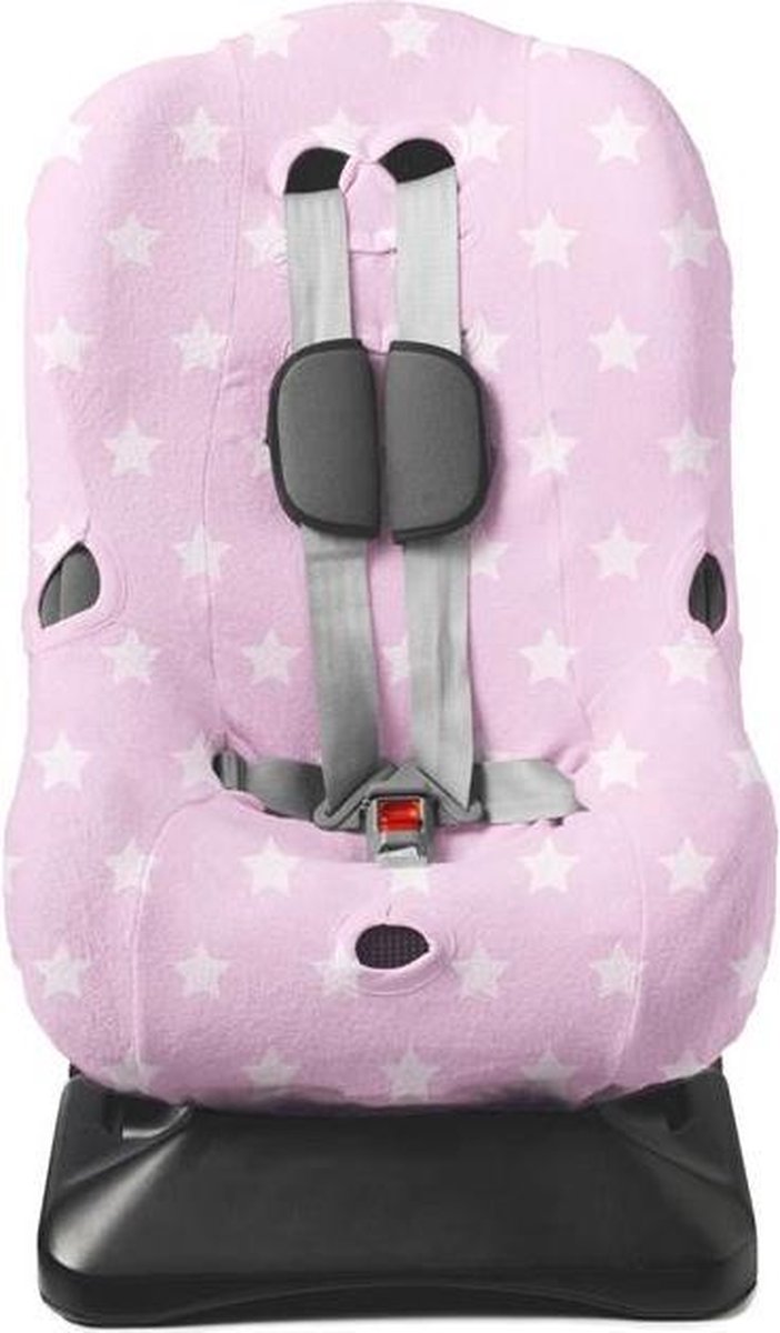 AUTOSTOELHOES 1+ THIJS INTERLOCK | ROZE | BRILJANT