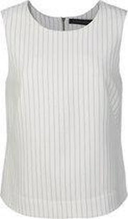 Summum Pinstripe - Top - Wit - 34
