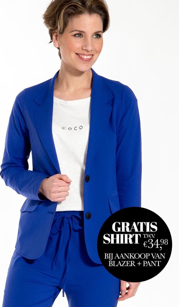 Le Blazer Regular Travel - Blazer van Je m'appelle - Travel Quality materiaal: Stretch
