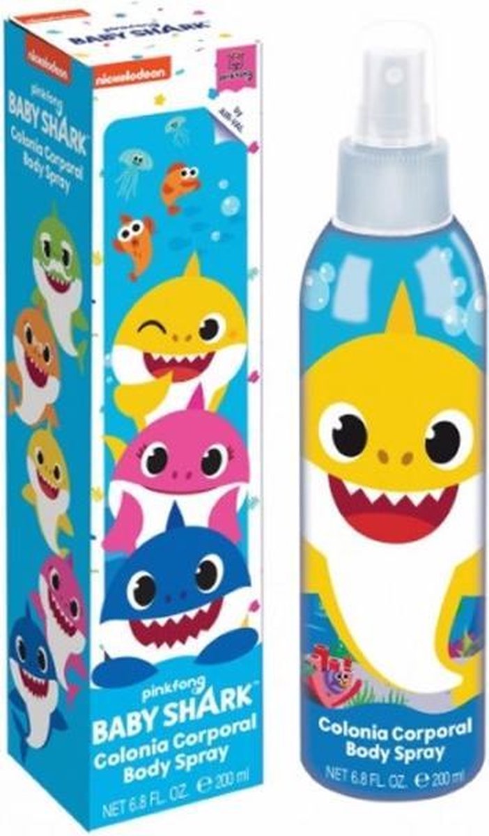 Cartoon Baby Shark Edc Vapo 200 Ml