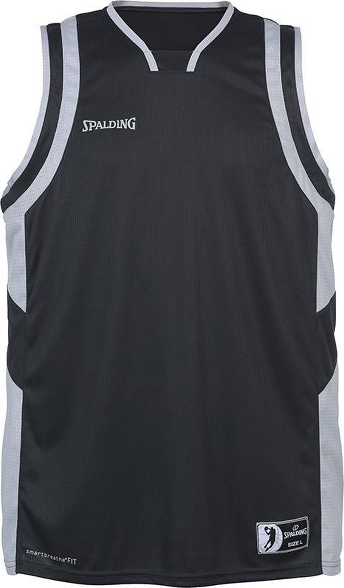 Spalding All Star Basketbalshirt - Antraciet / Zilver | Maat: L
