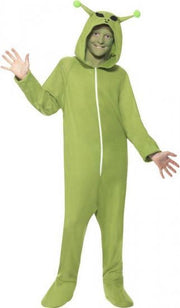 Alien onesie voor kinderen 128-140 (7-9 jaar)