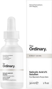 The Ordinary Salicylic Acid 2% Solution - Gezichtsverzorging - Tegen Acne - Tegen onzuiverheden - Tegen mee-eters - Geen irritatie - Voor een zichtbaar heldere teint