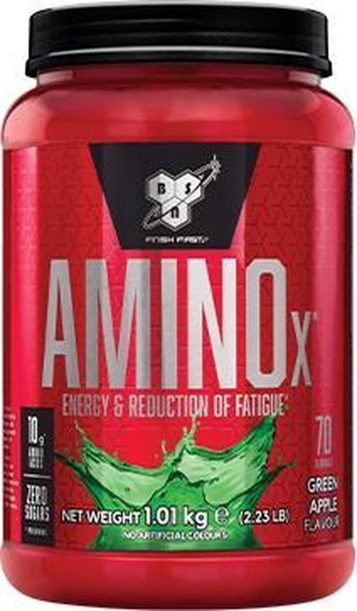 BSN Amino X - Aminozuren - Green Apple - 1015 gram (70 doseringen)
