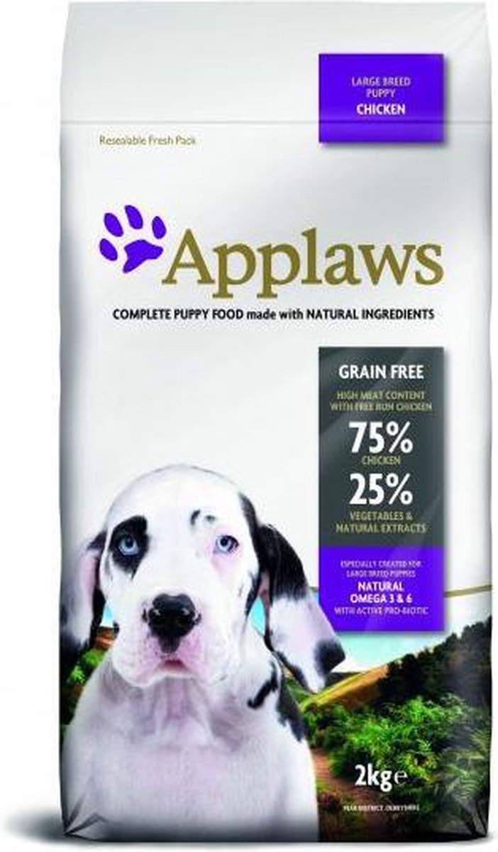 Applaws Dog Puppy Large Breed Chicken - 7.5 KG