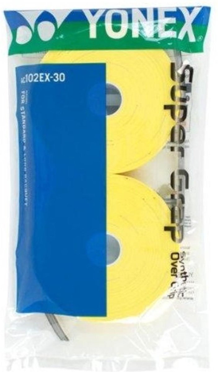 Yonex Super grap 30 PCS Geel
