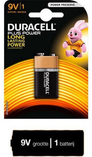 Duracell Batterij 9V MN1604 - LR61 Alkaline