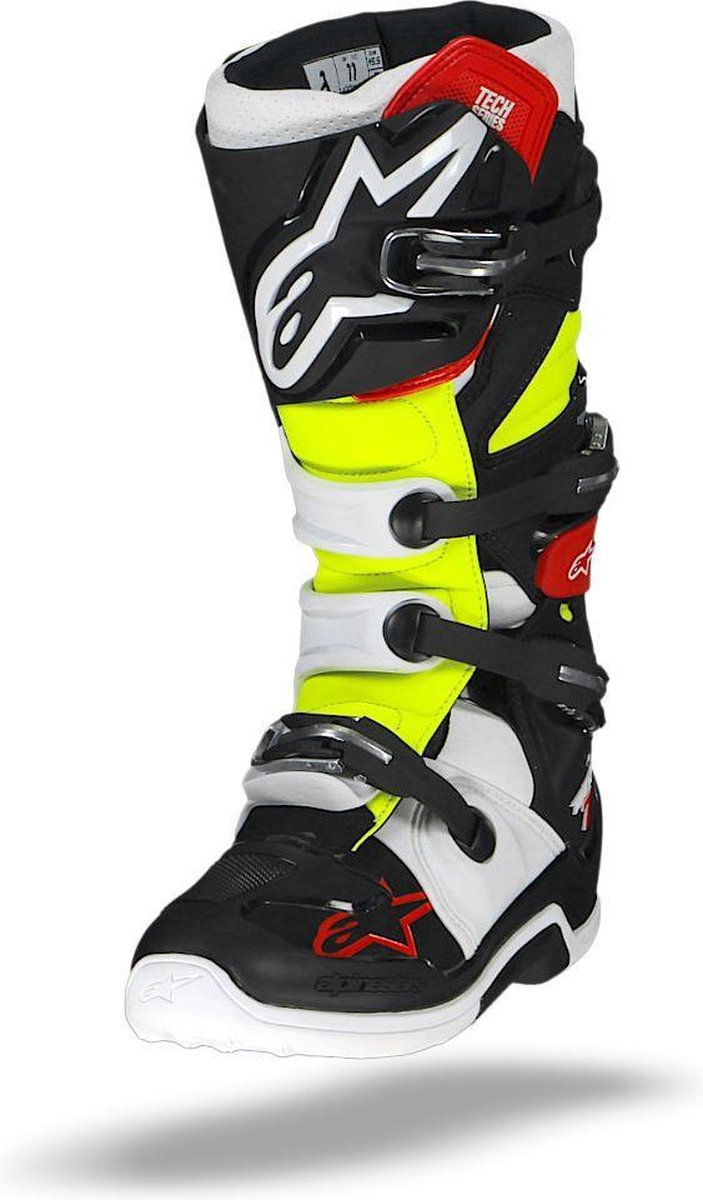 Alpinestars Crosslaarzen Tech 7 Black/Red/Yellow-48 (13)
