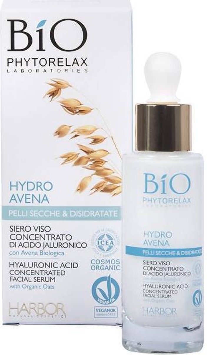 Phytorelax Hydro Avena Hyaluronic Acid Concentrated Face Serum
