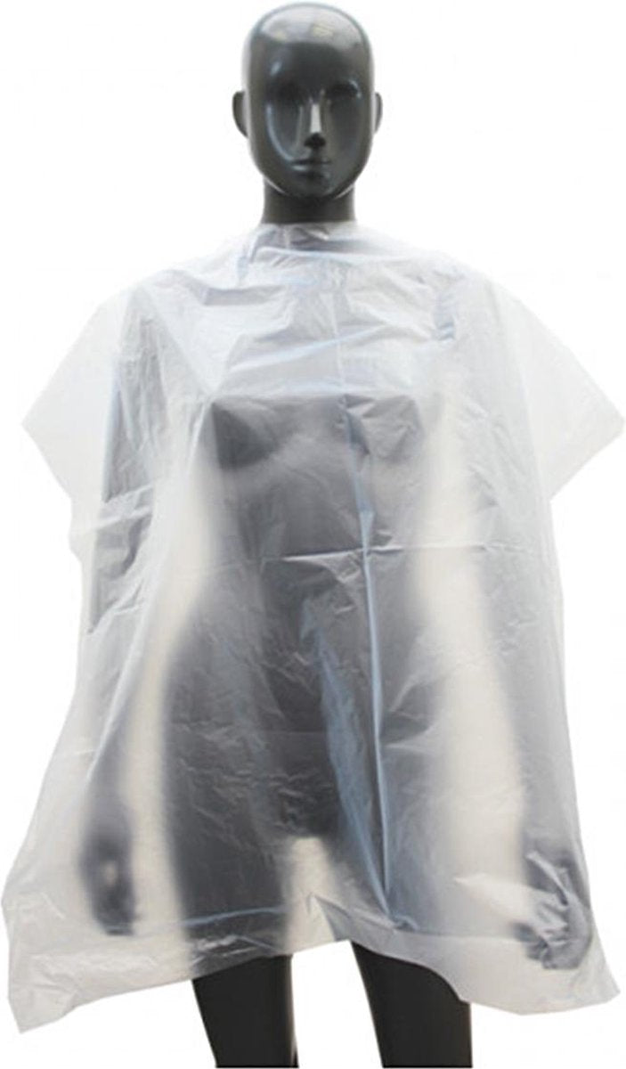 Kappers cape (wegwerp) 85x110cm (25stuks)