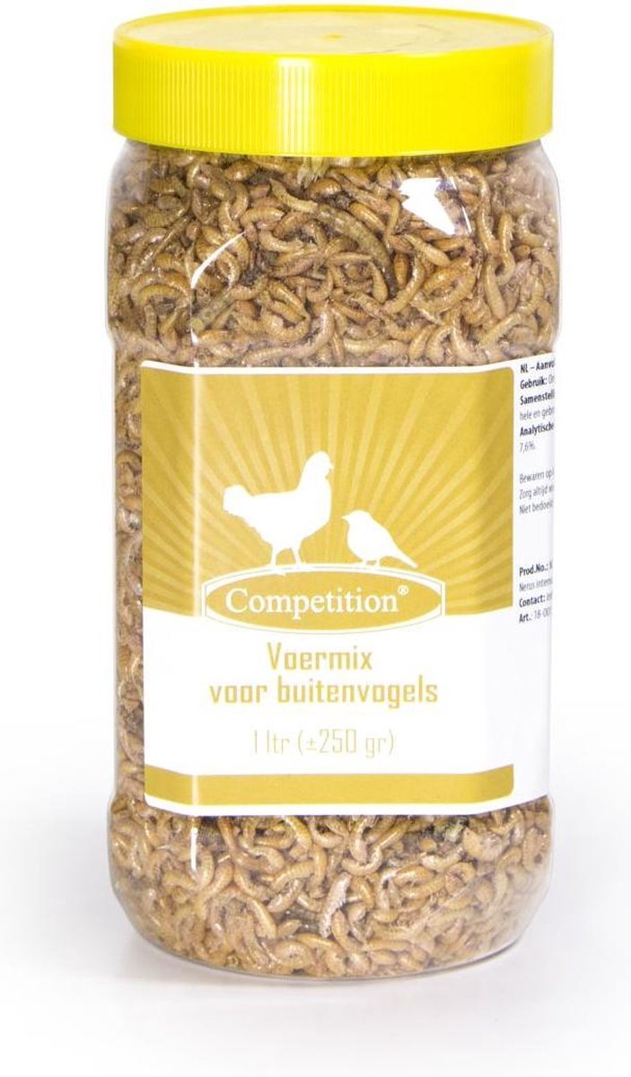 Competition voermix buitenvogels - 1 liter