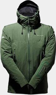 Cortazu Hard Shell Jas  (all season) Donker Groen | Heren warme outdoor jas waterdicht & winddicht met capuchon