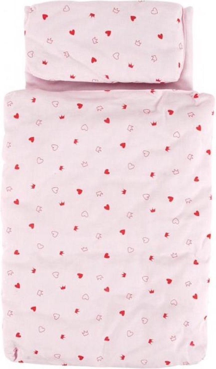 Goki Beddengoed voor Poppen - Roze