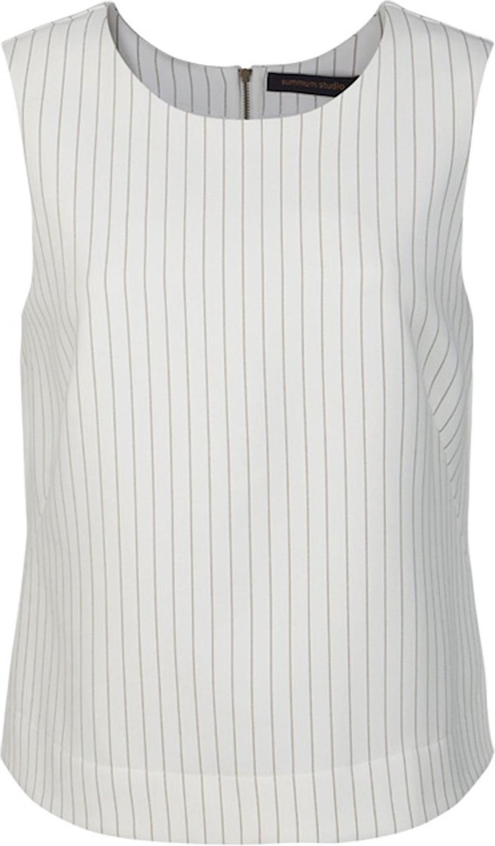 Summum Pinstripe - Top - Wit - 42