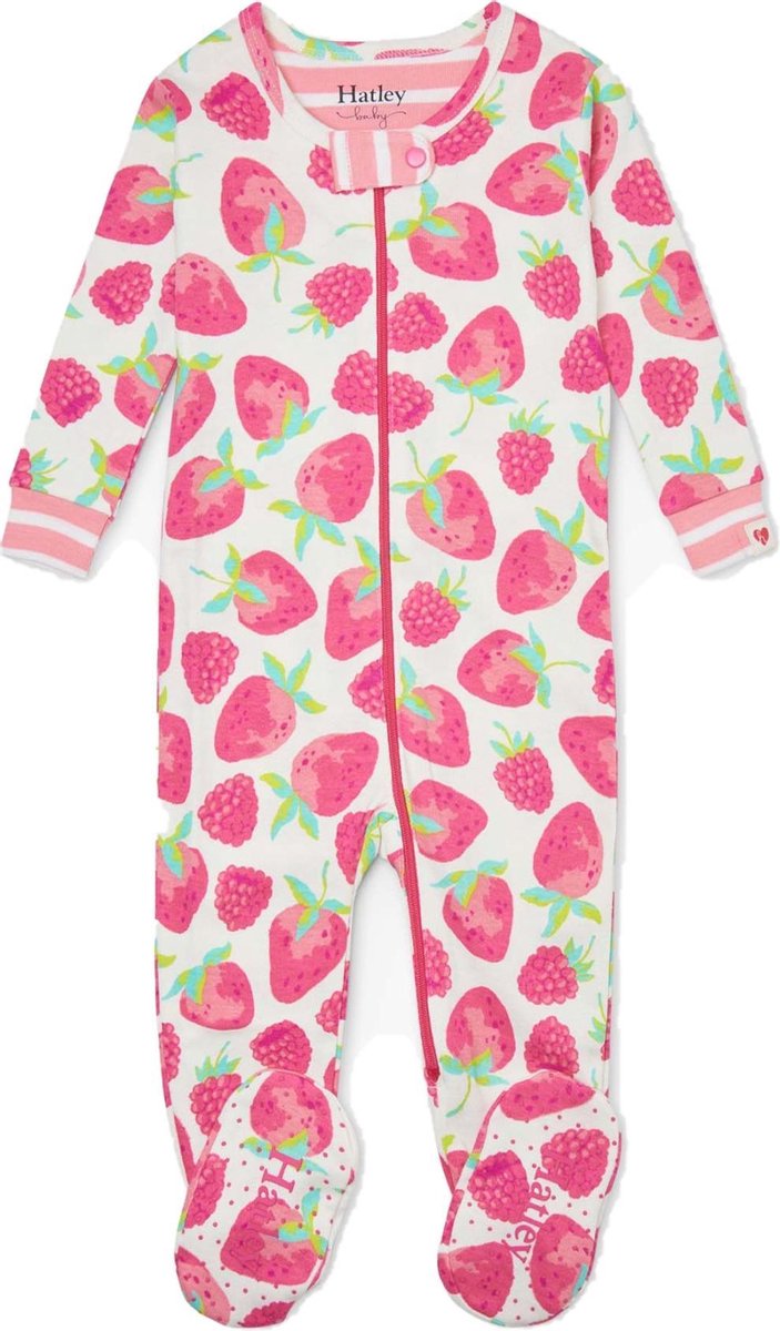 Hatley Meisjes Pyjama Met voetjes Delicious Berries