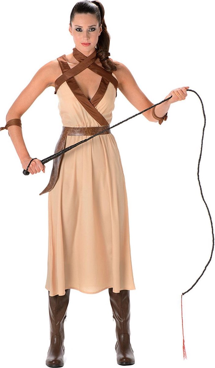 Karnival Costumes Verkleedkleding Zand soldaten kostuum voor vrouwen Bruin - L