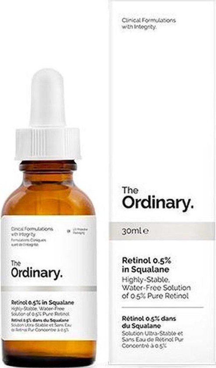 The Ordinary™ Retinol 0.5% in Squalane Gezichtsverzorging - Gezichtsserum - Retinol - Collageen - A