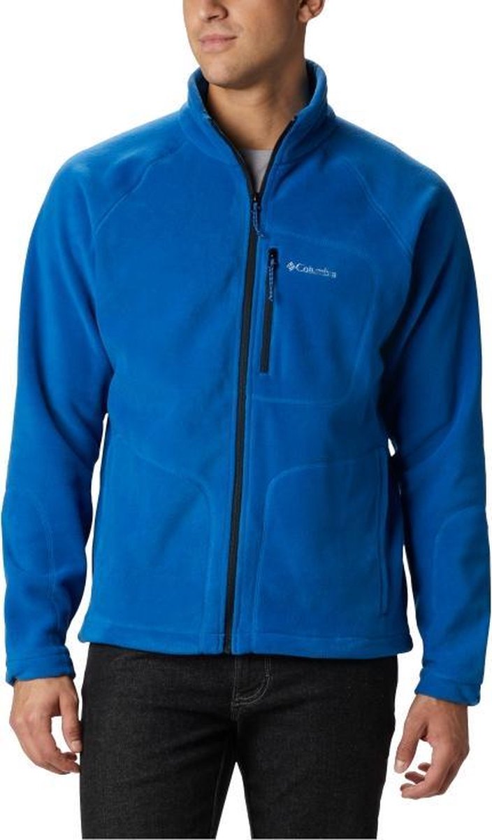 Columbia Fast Trek II Full Zip Fleece - Bright Indigo - Heren - Maat S