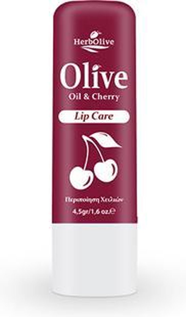 HerbOlive Lippenbalsem *Olijfolie & Kers* 4