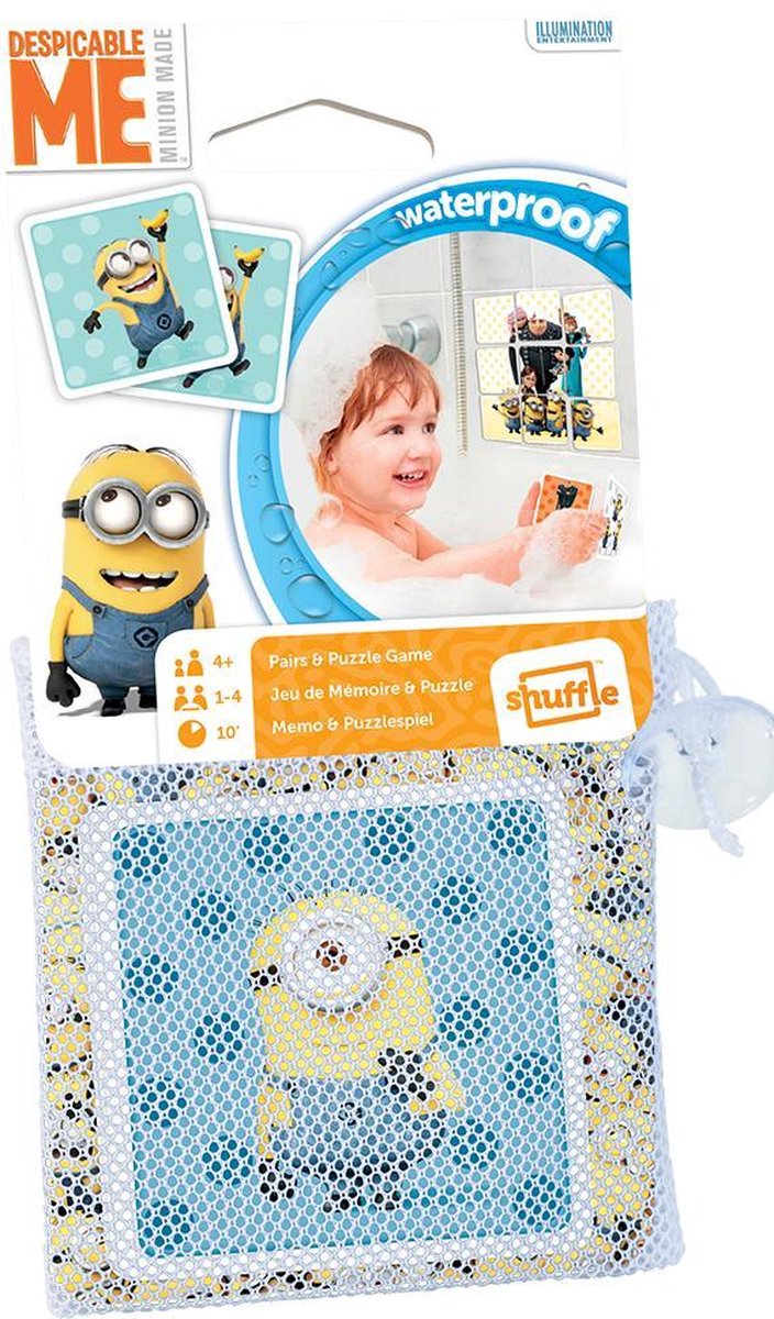 Shuffle Aqua - Despicable Me - Memo & Puzzel
