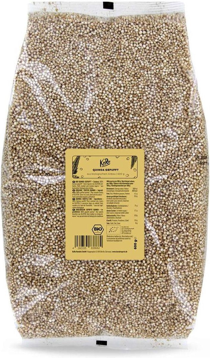 KoRo | Biologische quinoa gepoft 600 g