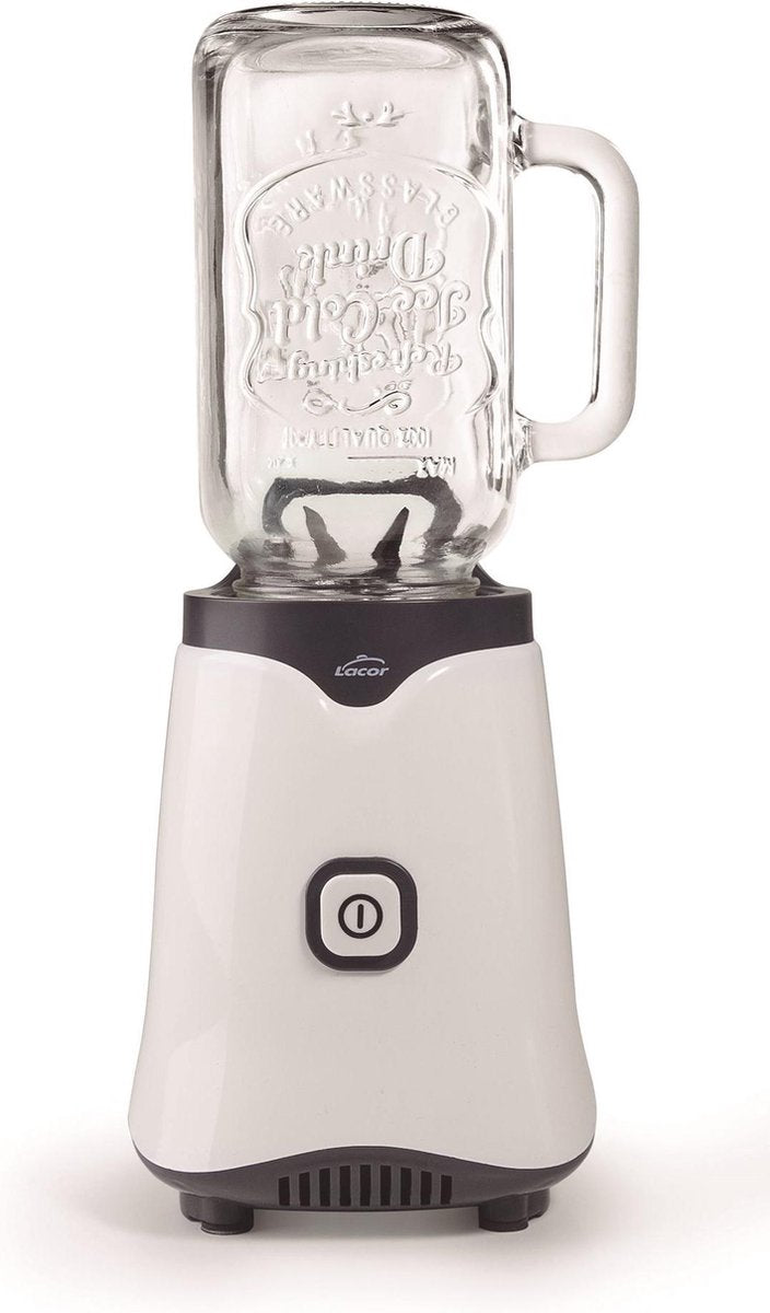 Lacor Mix & Go - Individuele Blender met Glazen Mixbeker - 500 ml