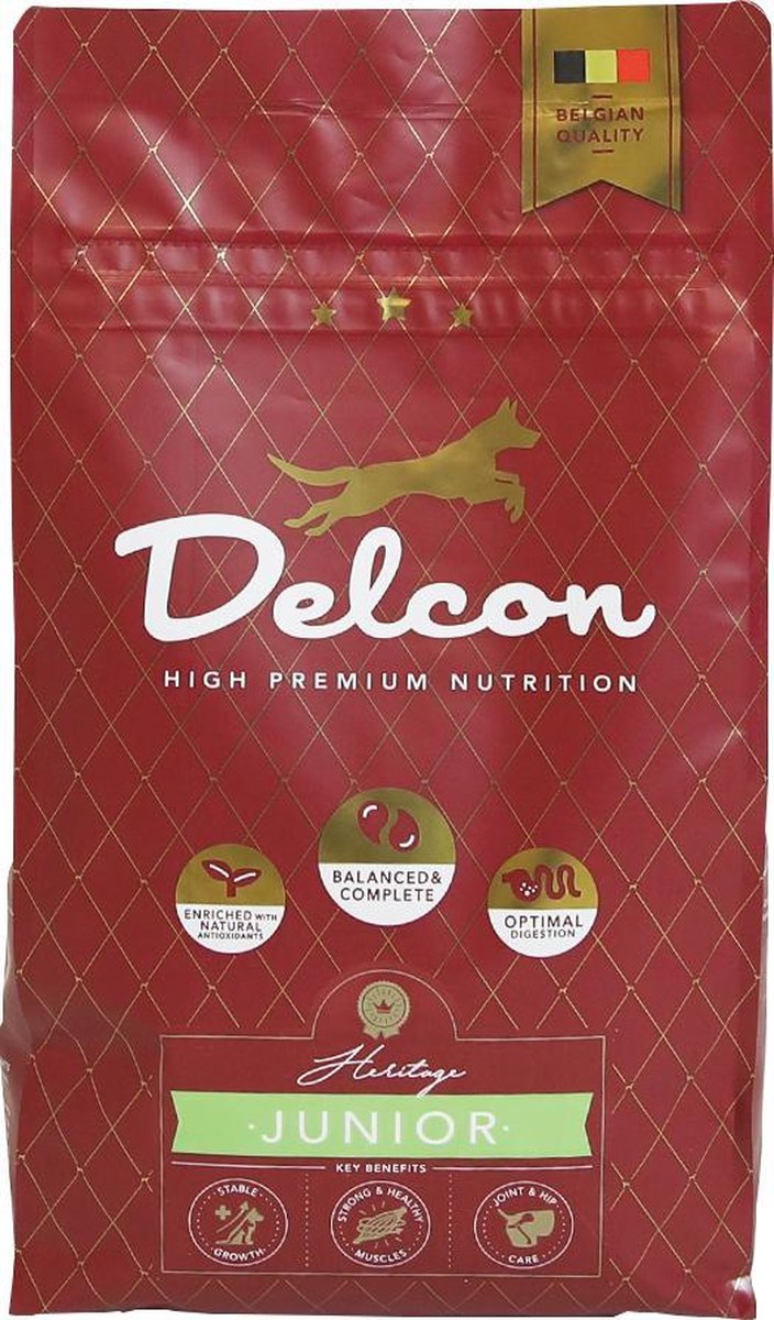 Delcon Hondenvoer Junior 3kg