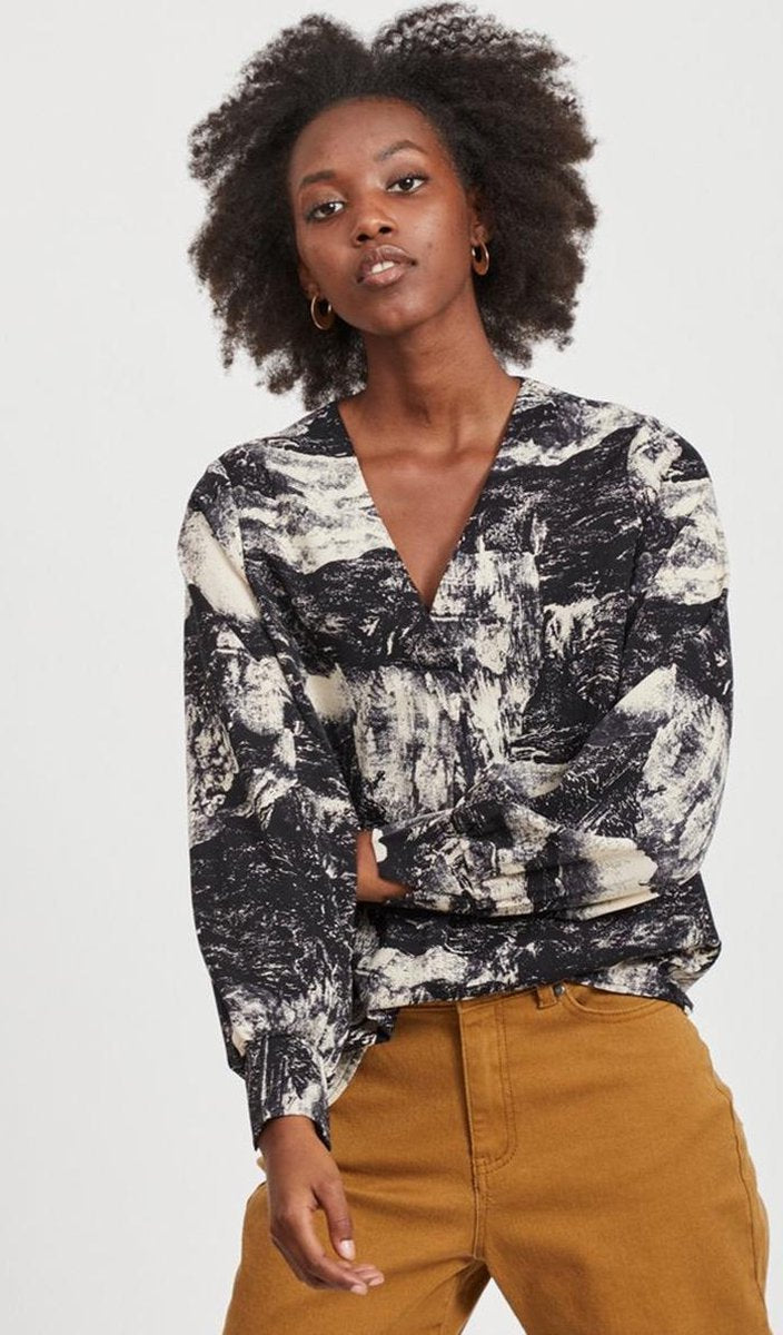 Objelia L/s Eileen Top 111 23033872 Sandshell