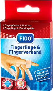 Figo Vingerverband en extra lange pleisters mix 2 doosjes = 24 stuks in totaal