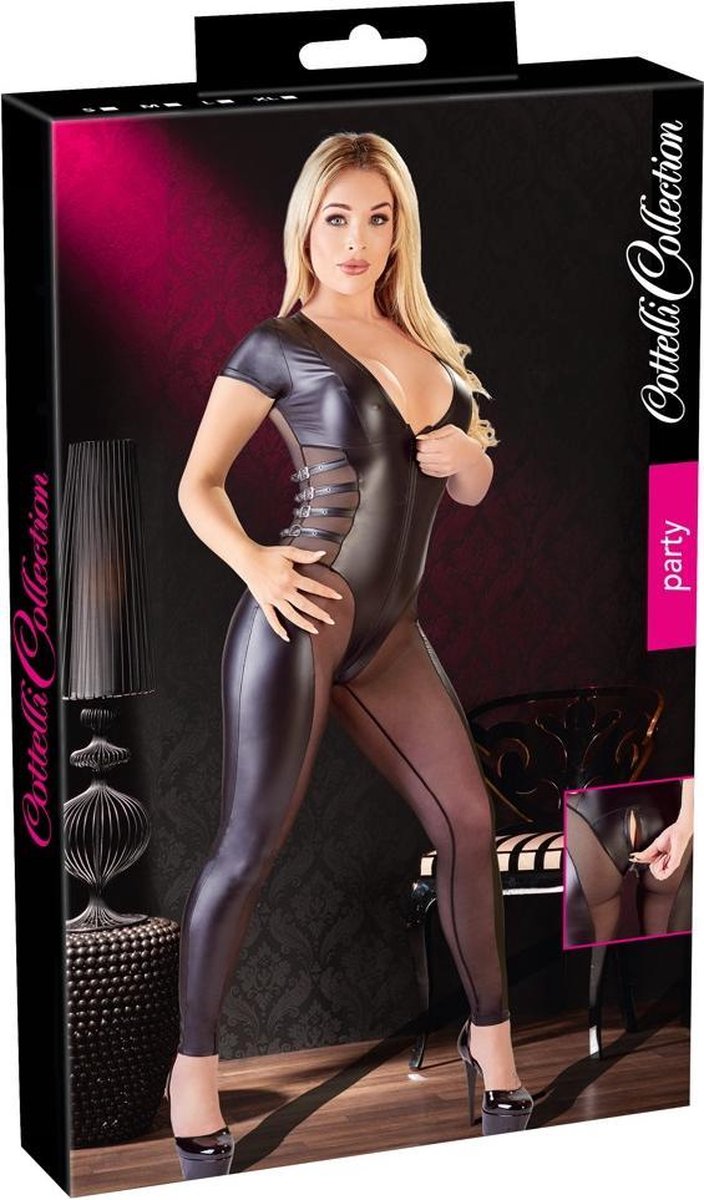 Jumpsuit met 2-way rits