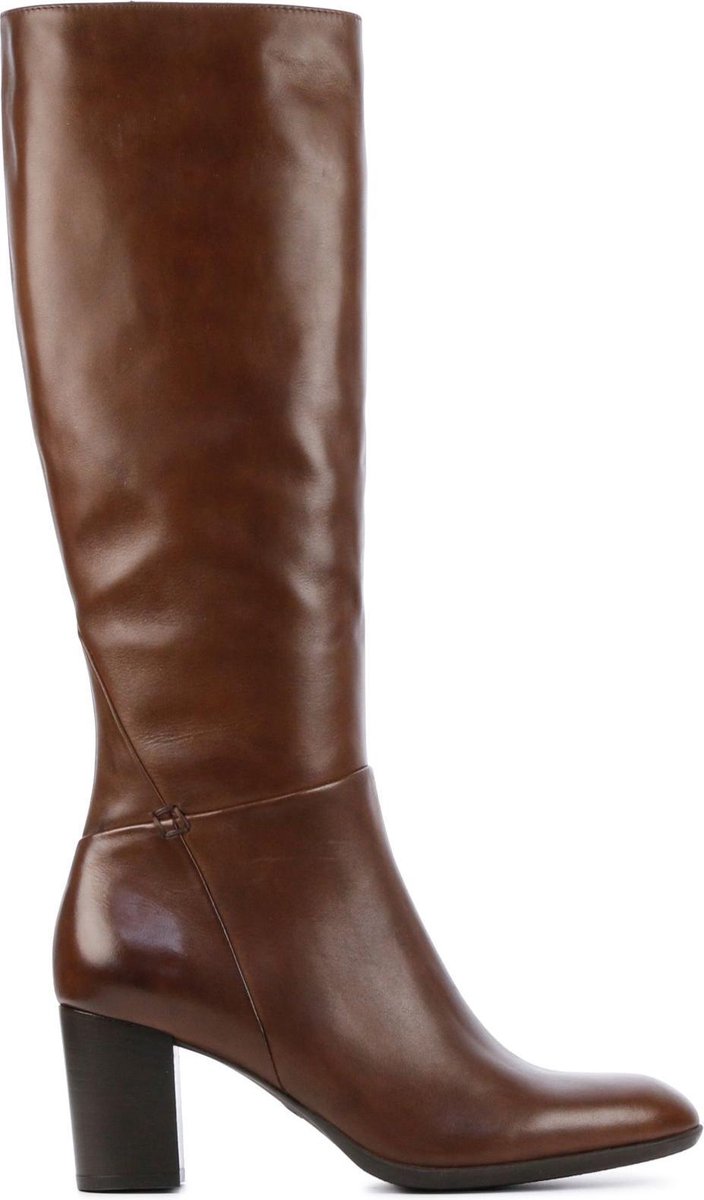 Lamica Vrouwen Leer  Klassieke laarzen / Laarzen / Damesschoenen Edette - Bruin - maat 43