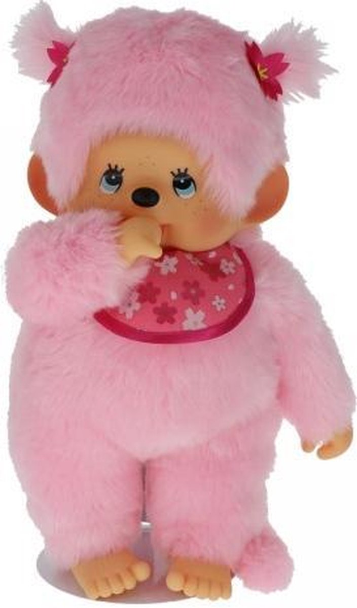 MONCHHICHI 80 cm Meisje Cherry Blossom roze