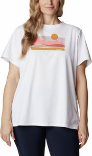 Columbia Sun Trek SS Graphic Tee - White