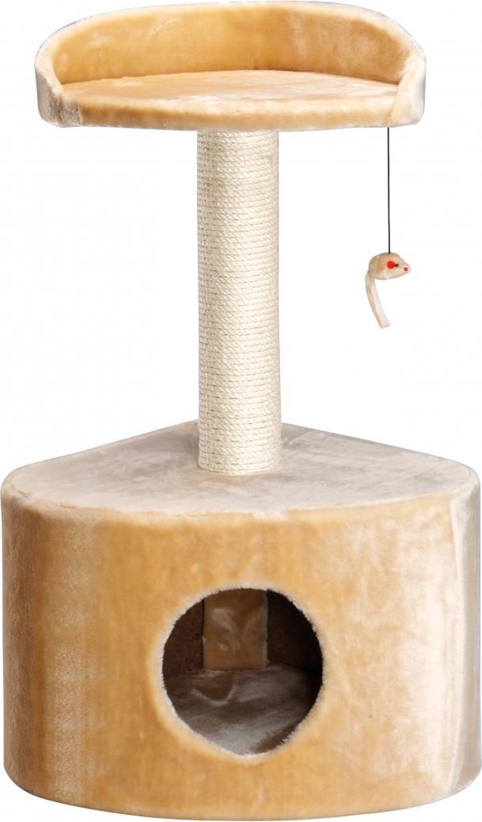 Ebi Classic Corner-Home - Krabpaal - Crème - 50 x 39 x 80 cm