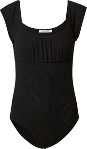 Glamorous shirt body Zwart-8 (Xs)