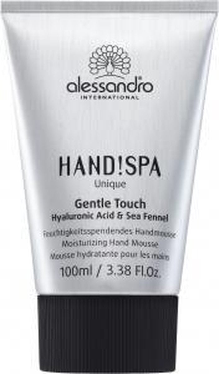 Alessandro Gentle Touch Handmousse - Handcrème met Hyaluronzuur voor Droge en Gevoellige Handen - Unisex