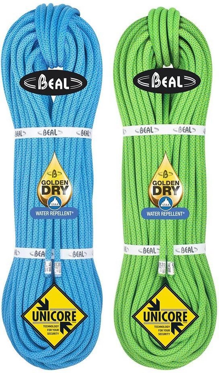 Beal Opera 8.5 Golden Dry enkel- dubbel en tweelingtouw Blauw 50 meter