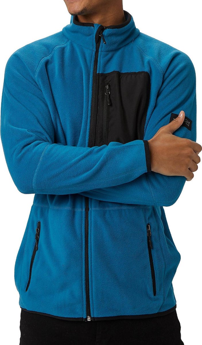 Wildebeast Maddox Fleece Vest Blauw Heren - Maat S
