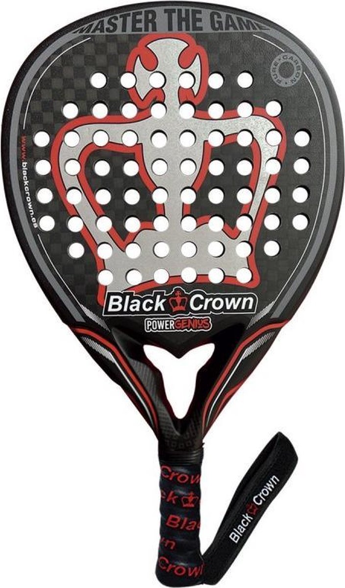 Black Crown Power Genius (Teardrop) - 2021 padel racket