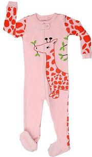 Meisjes Pijama Katoen Met Giraffe Ontwerp (Maat 6-12 Maanden)